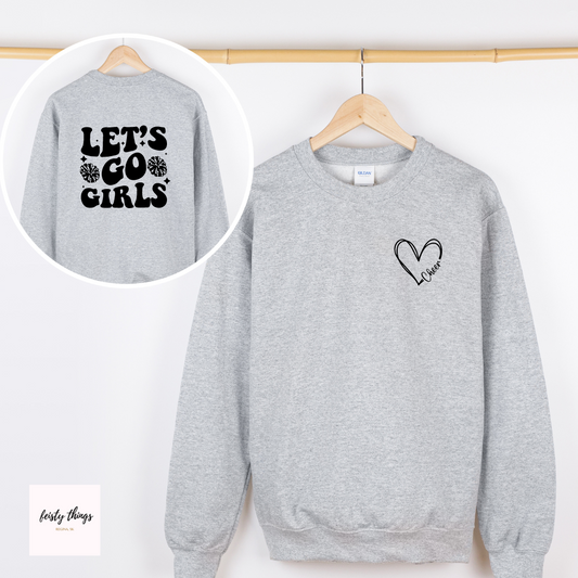 Let's Go Girls Youth Crewnecks