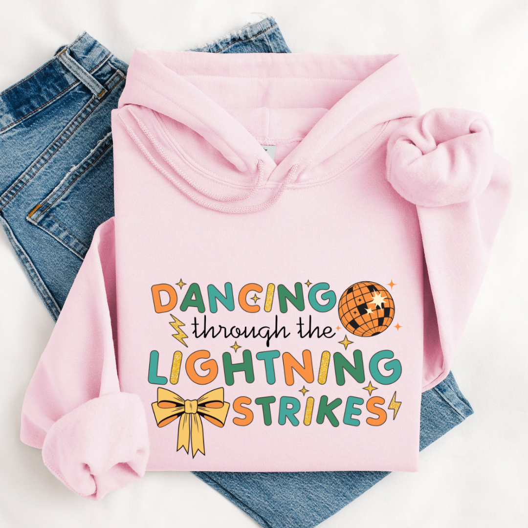 Dancing Through The Lightning Strikes Tees/Crewnecks/Hoodies