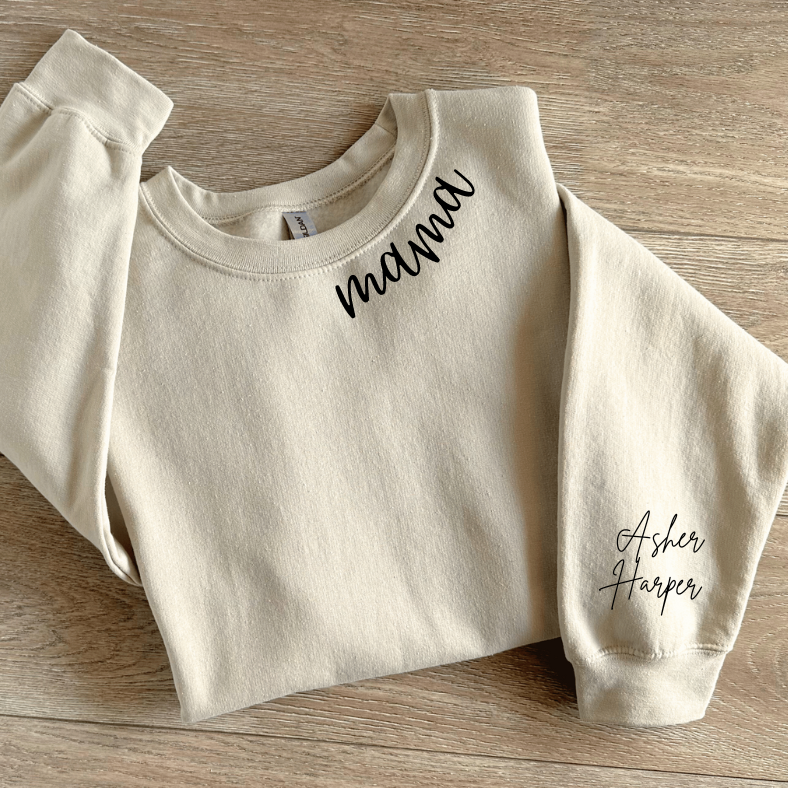 Personalized Collar Crewnecks w/ Names