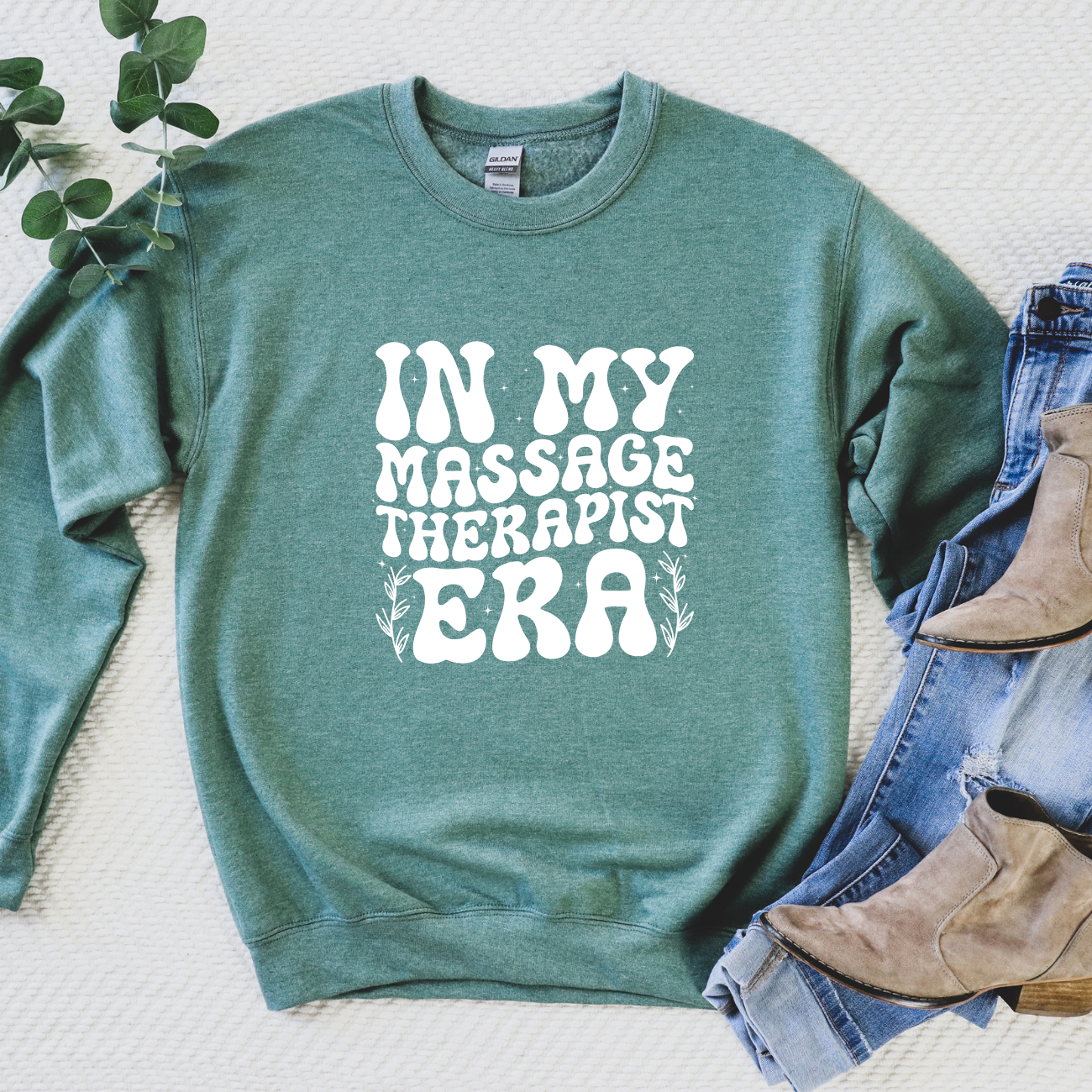 In My Massage Therapist Era Crewnecks
