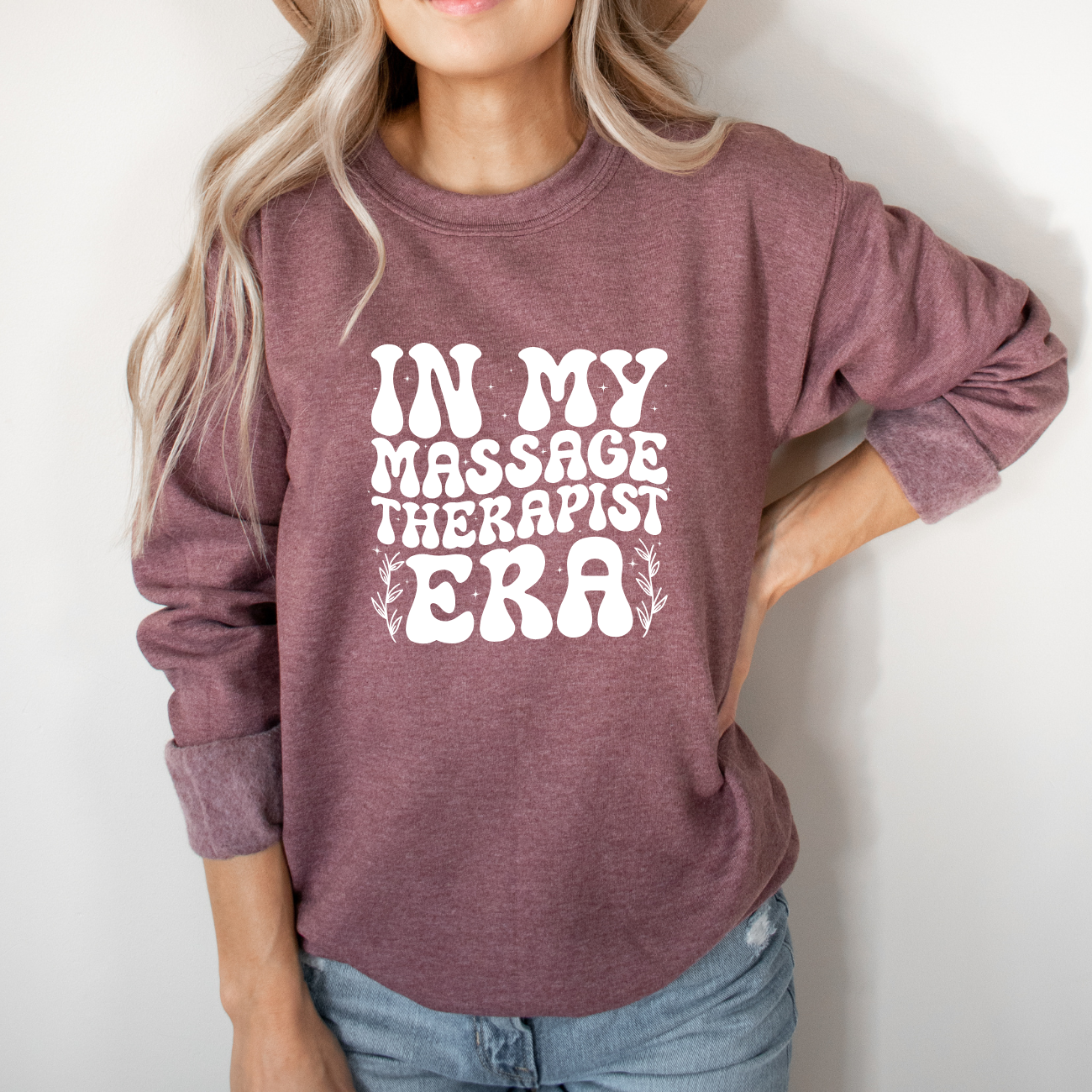 In My Massage Therapist Era Crewnecks