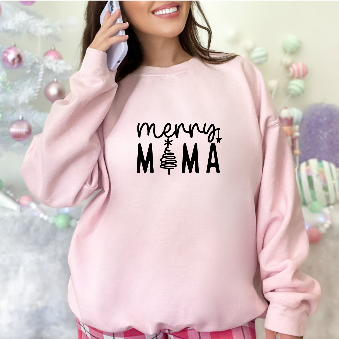Merry Mama Crewnecks