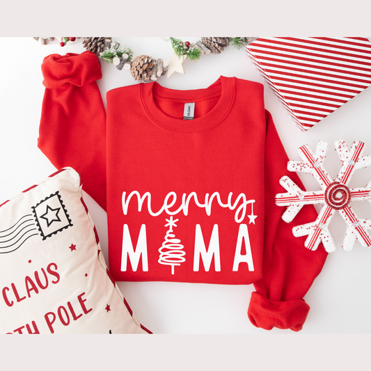 Merry Mama Crewnecks