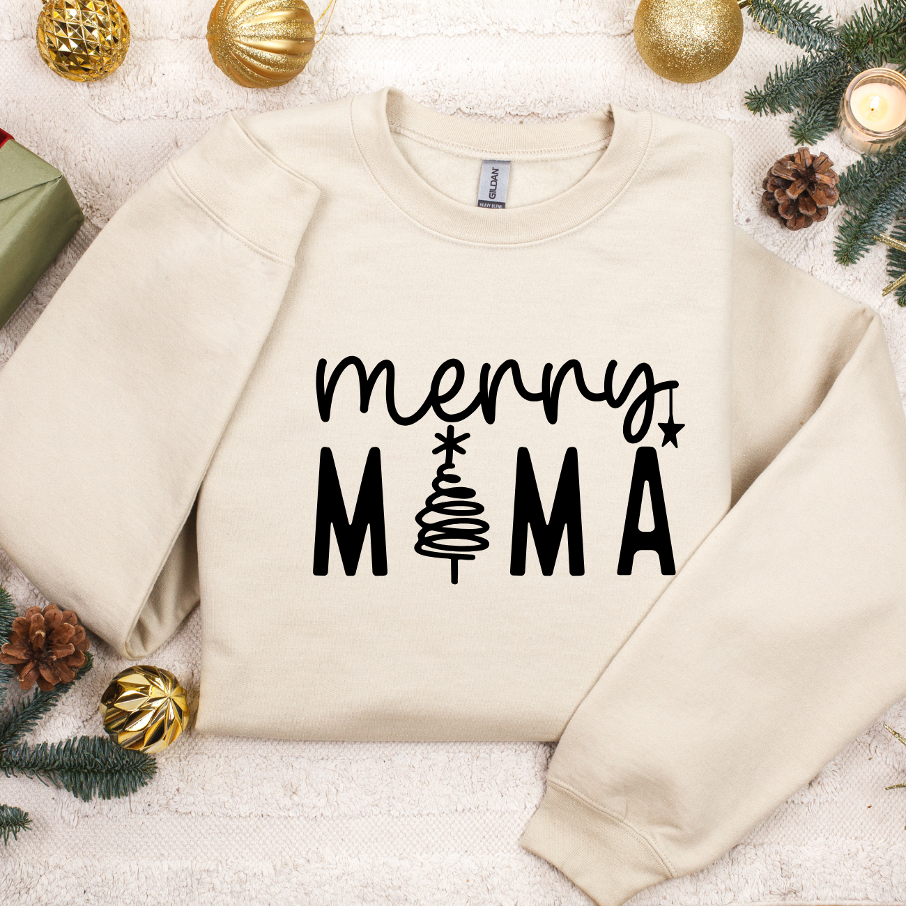 Merry Mama Crewnecks