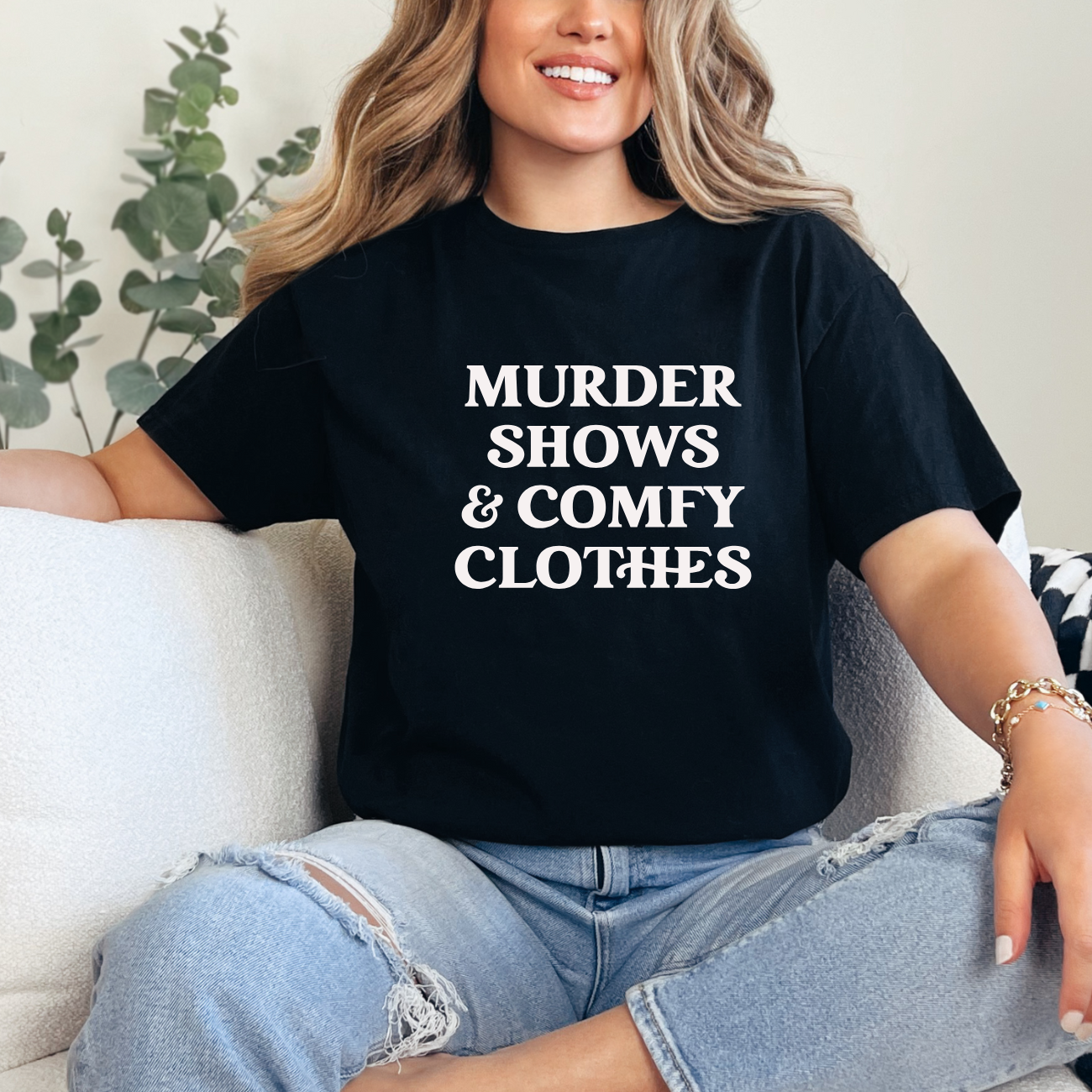 Murder Shows Comfy Clothes Tees