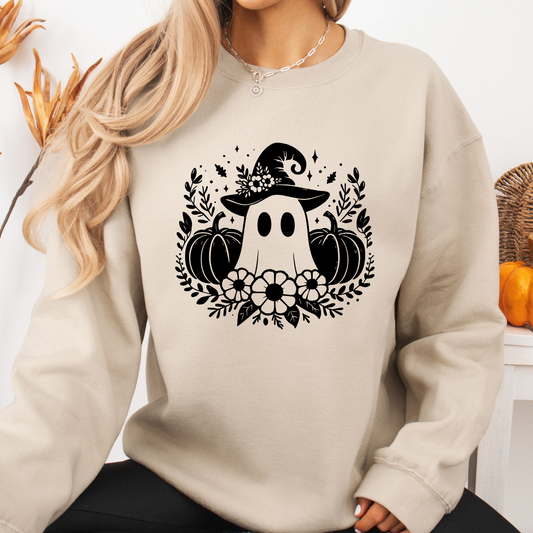 Pumpkin Ghostie Crewnecks