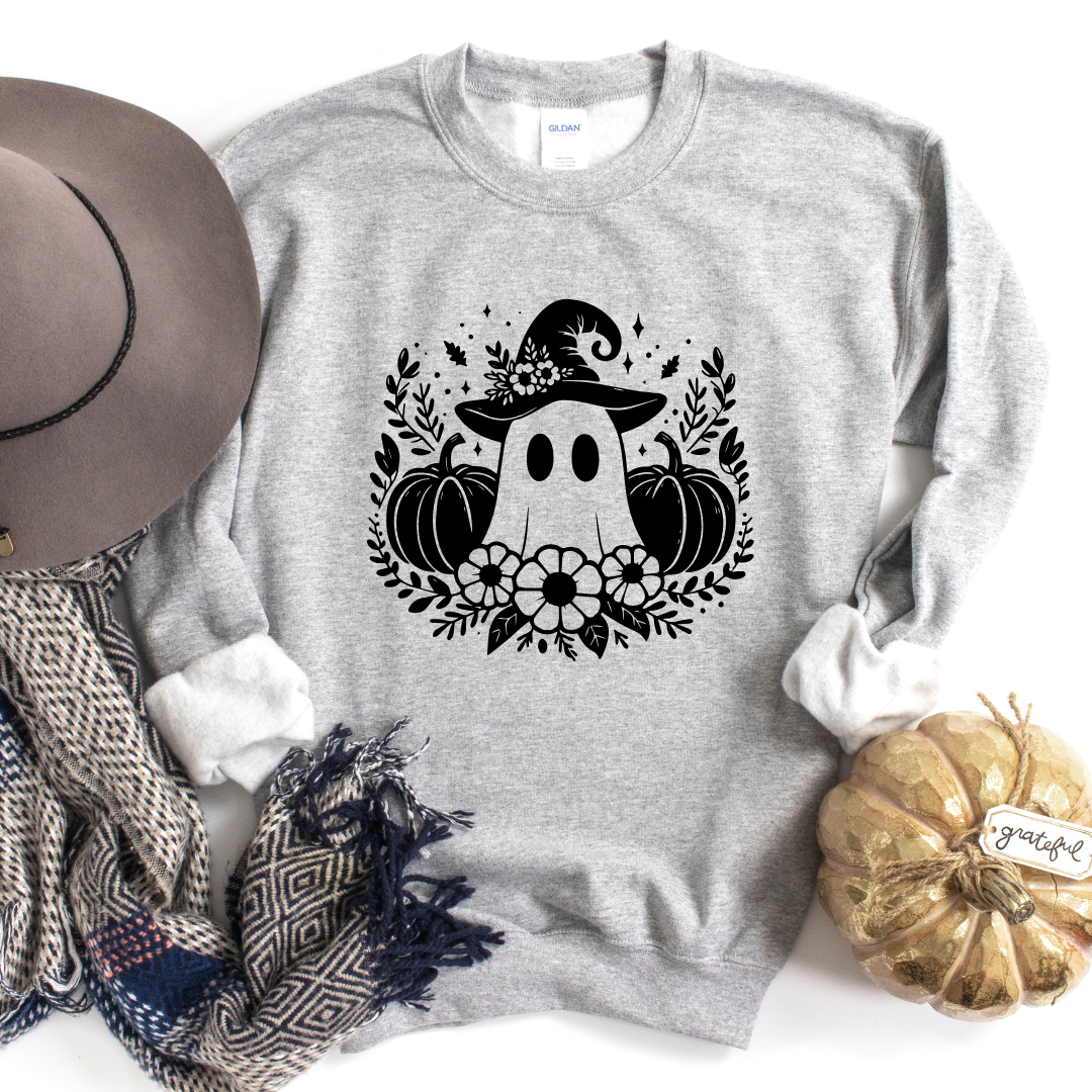 Pumpkin Ghostie Crewnecks