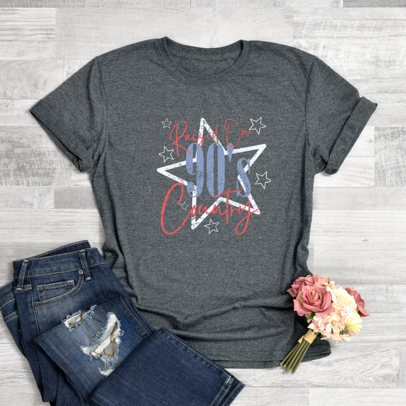 Raised on 90s Country Tees