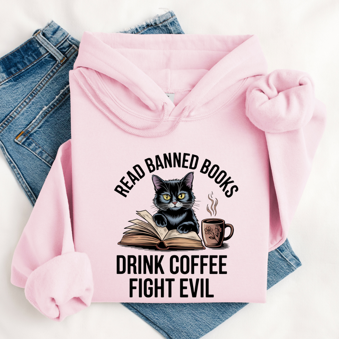 Read Banned Books Drink Coffee Fight Evil