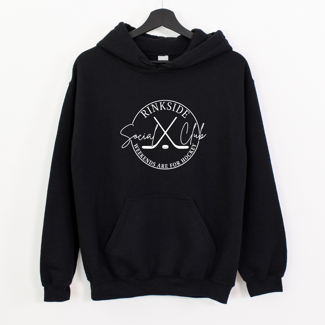 Rinkside Social Club Weekends Are For Hockey Crewnecks/Hoodies