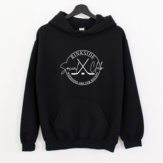 Rinkside Social Club Weekends Are For Hockey Crewnecks/Hoodies