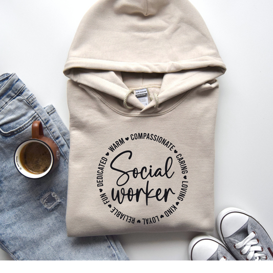 Social Worker Hoodies