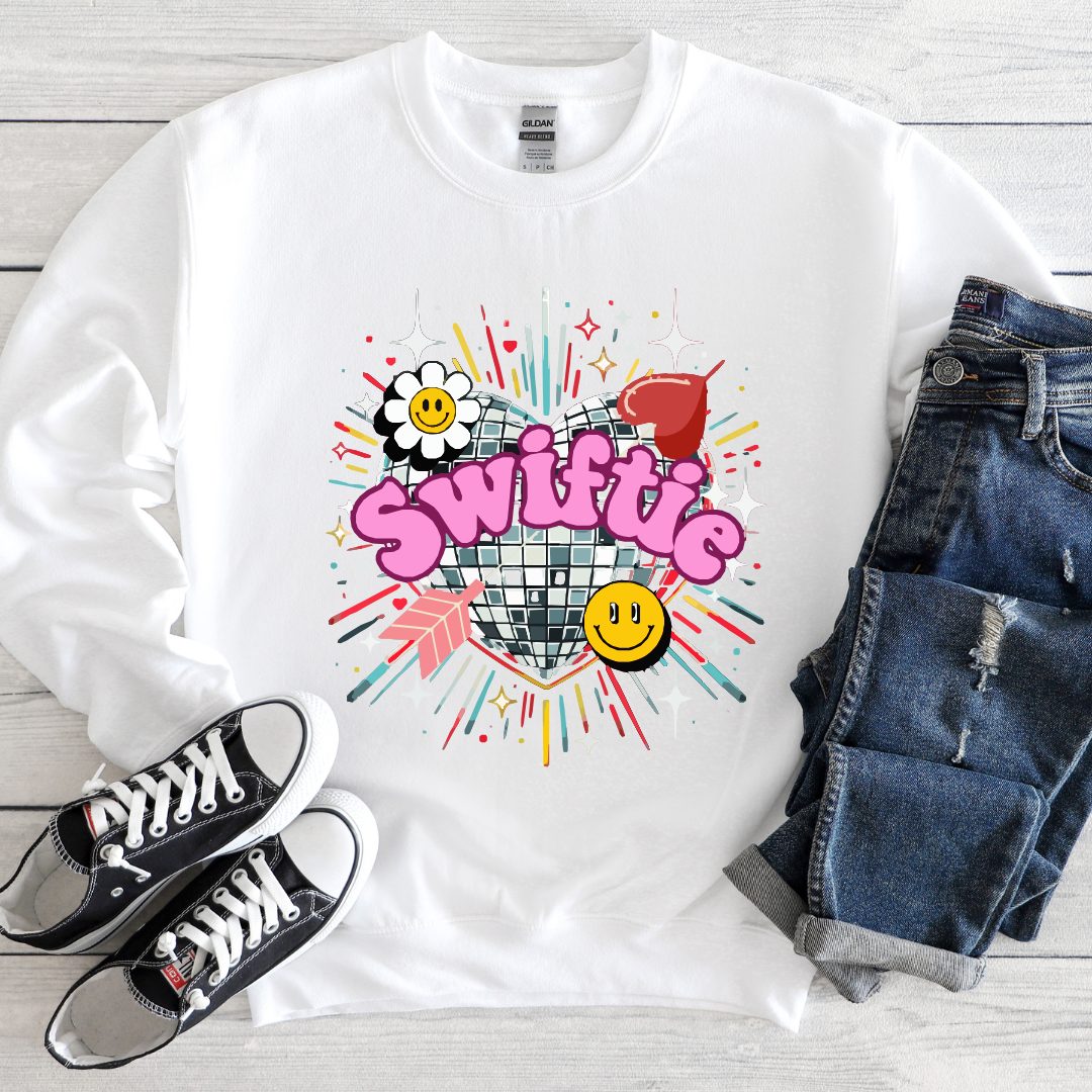 SWIFTIE Youth Disco Ball Crewnecks