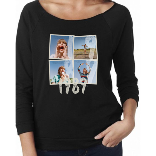 1989 Taylor's Version Scoop Neck 3/4 Sleeve