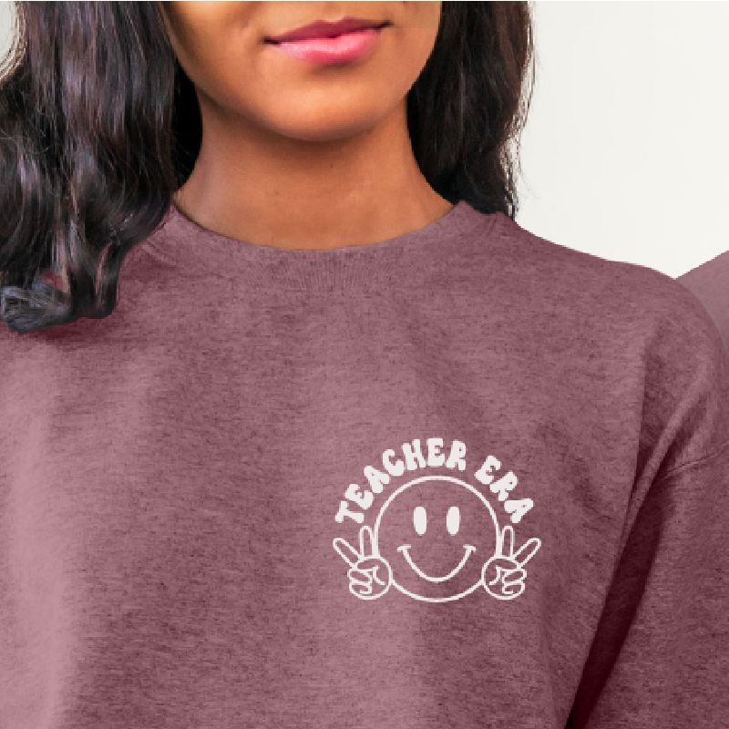 In My Teacher Era Crewnecks