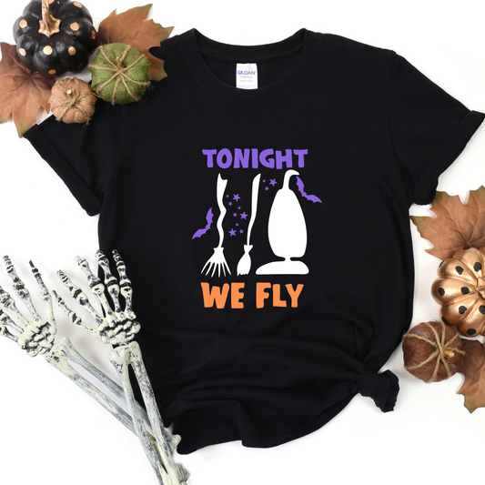 Tonight We Fly Hocus Pocus Softstyle Tees