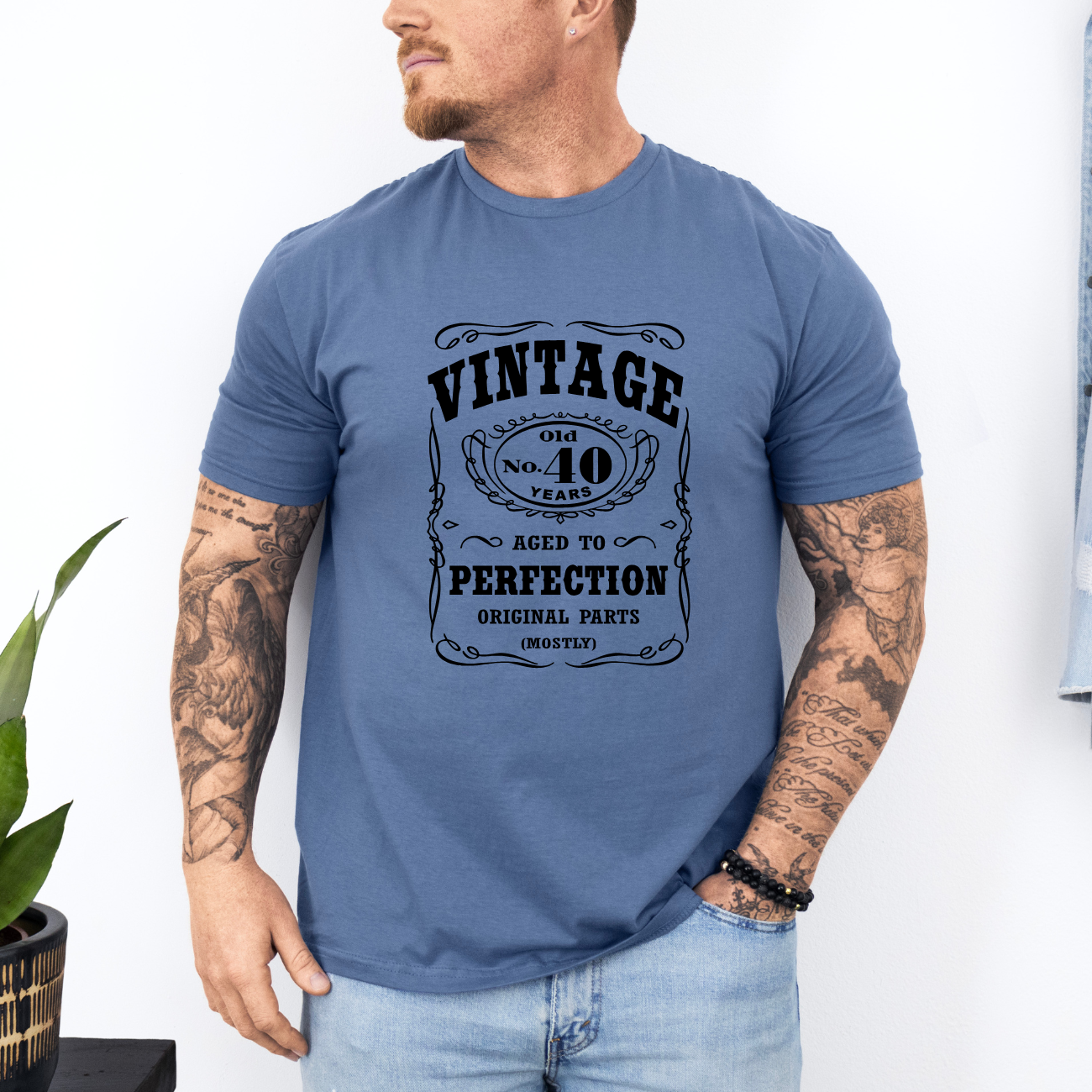 Birthday Shirt - Vintage Aged To Perfection (Customized)