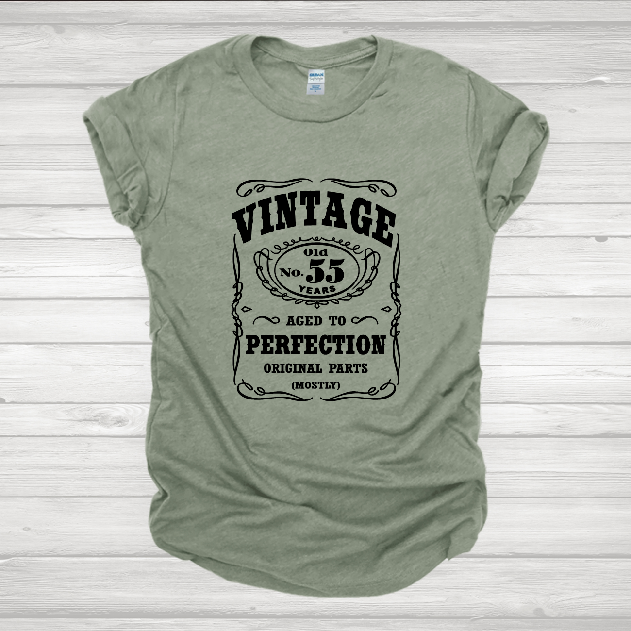 Birthday Shirt - Vintage Aged To Perfection (Customized)