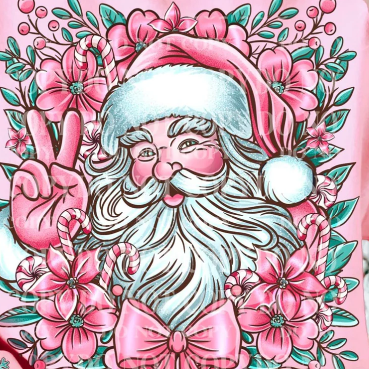 Vintage Santa Claus Hoodies/Crewnecks