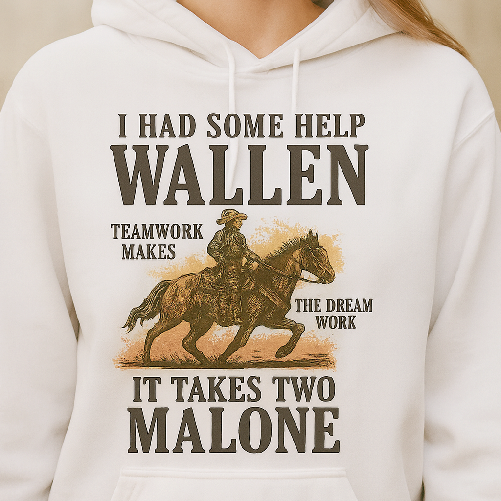 Wallen Malone I Had Some Help Tees/Crewnecks/Hoodies