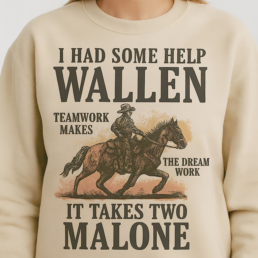 Wallen Malone I Had Some Help Tees/Crewnecks/Hoodies