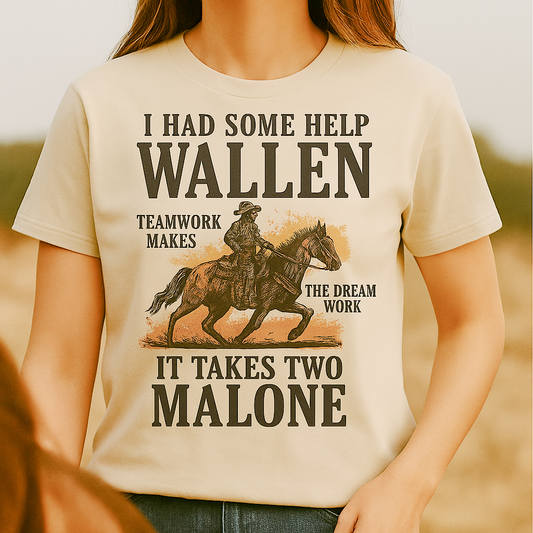 Wallen Malone I Had Some Help Tees/Crewnecks/Hoodies