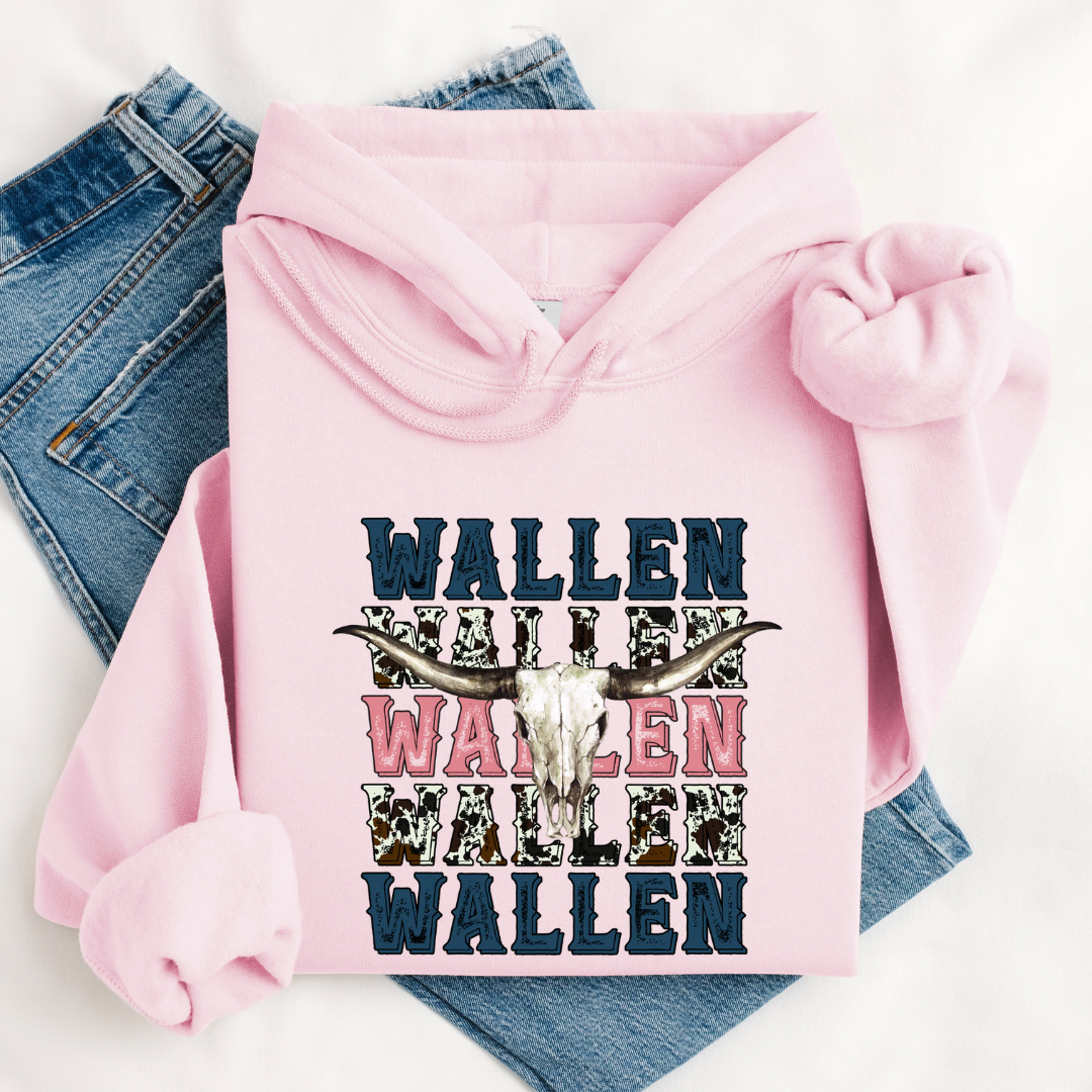 Wallen Distressed Design Tees/Crewnecks/Hoodies