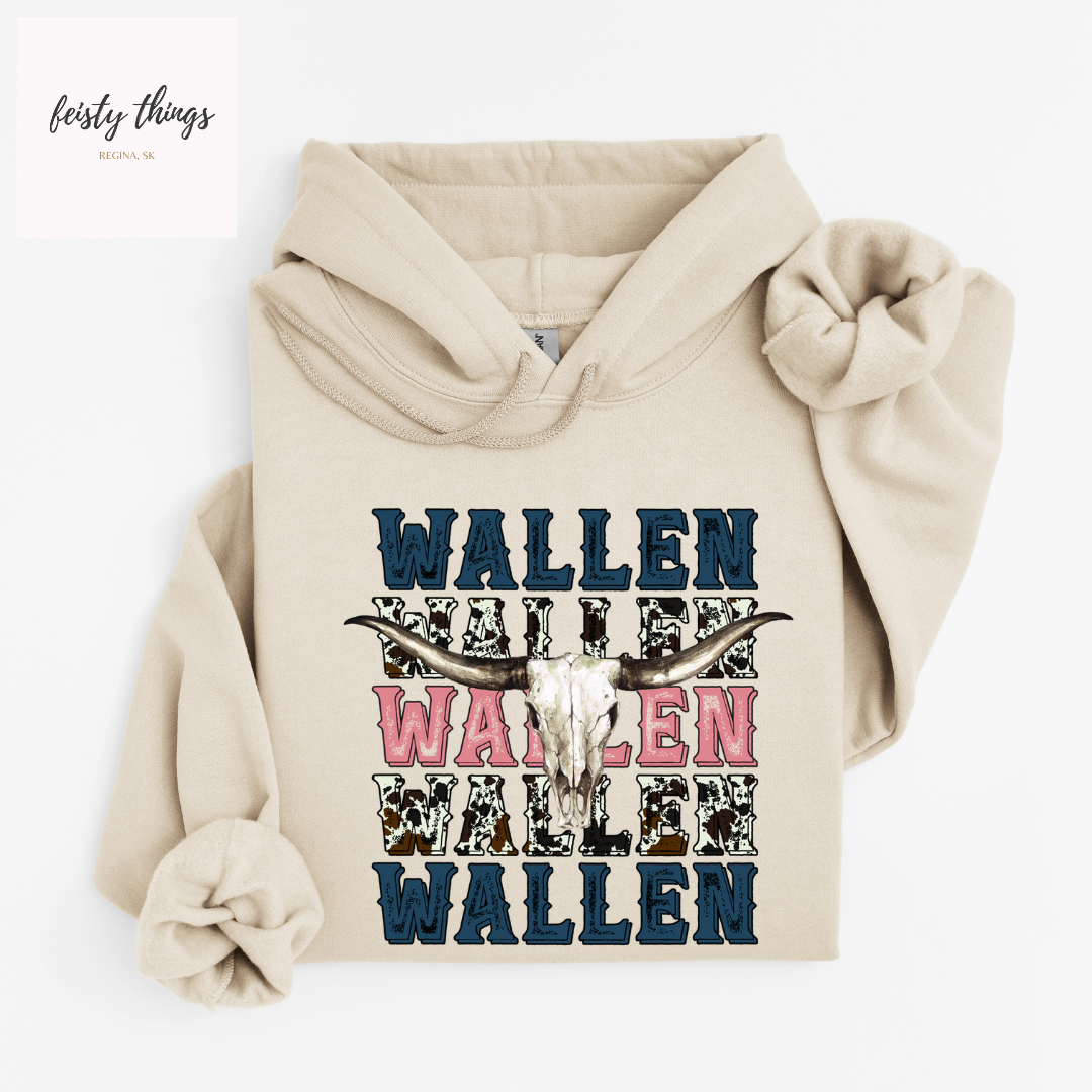 Wallen Distressed Design Tees/Crewnecks/Hoodies