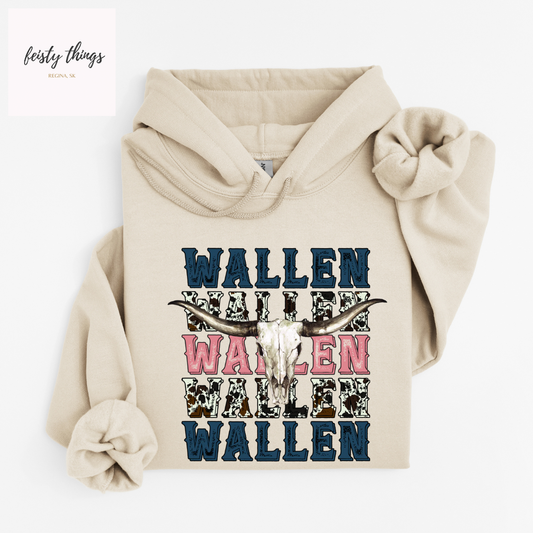 Wallen Distressed Design Tees/Crewnecks/Hoodies