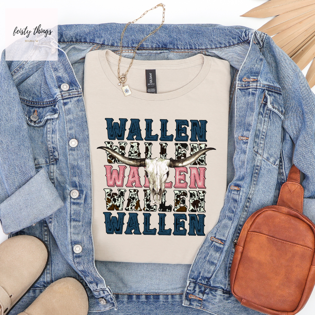 Wallen Distressed Design Tees/Crewnecks/Hoodies