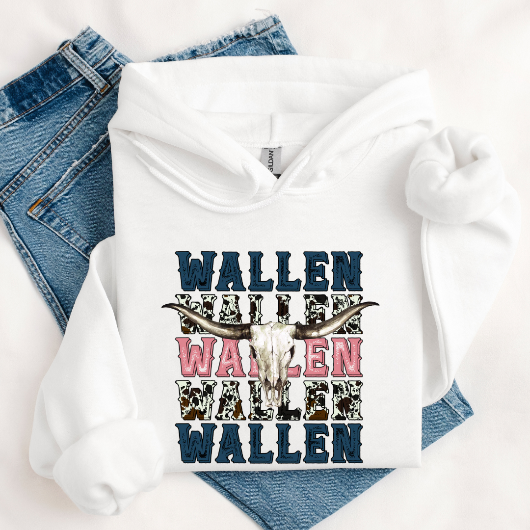 Wallen Distressed Design Tees/Crewnecks/Hoodies