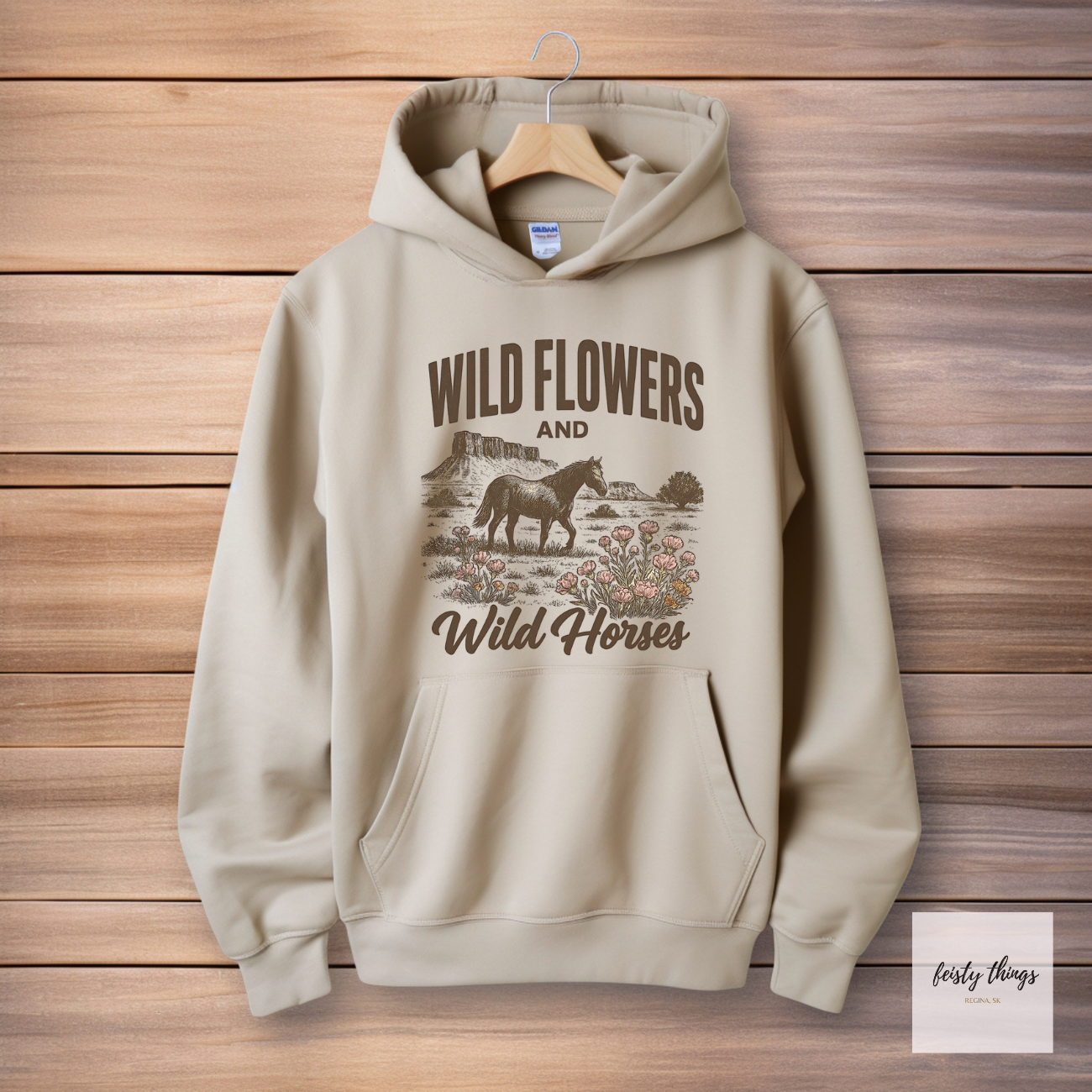 Wildflowers and Wild Horses Lainey Wilson Hoodies