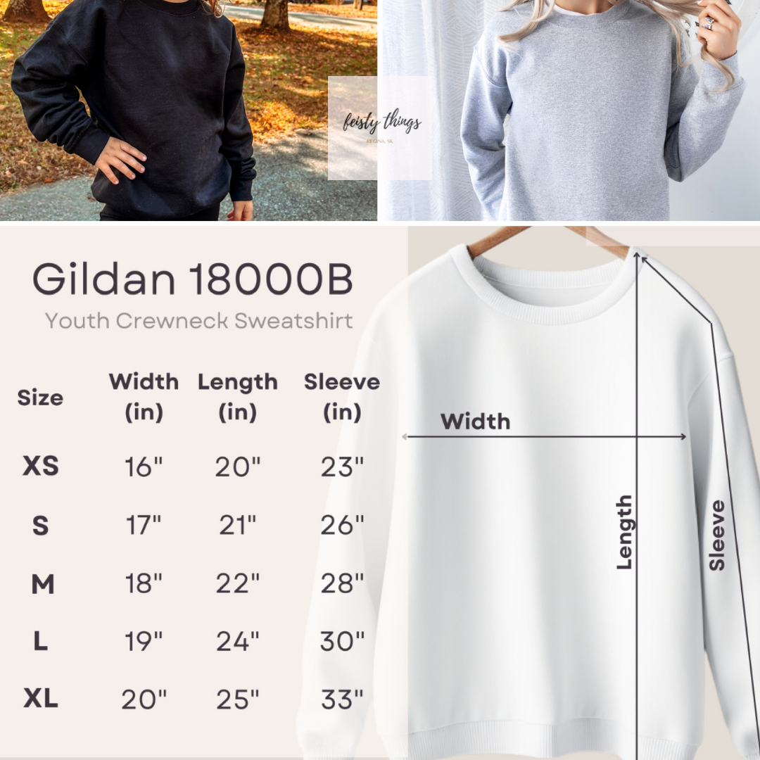 Camping Crew Kids Crewneck Sweatshirts