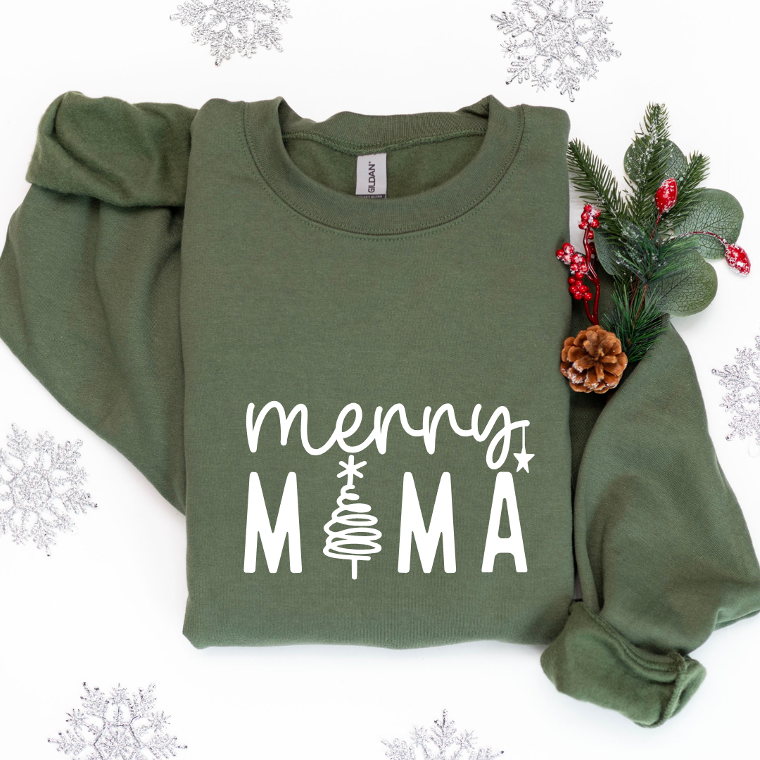 Merry Mama Crewnecks
