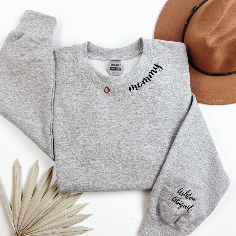 Personalized Collar Crewnecks w/ Names