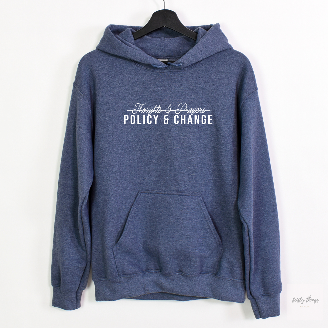 Policy & Change Hoodies