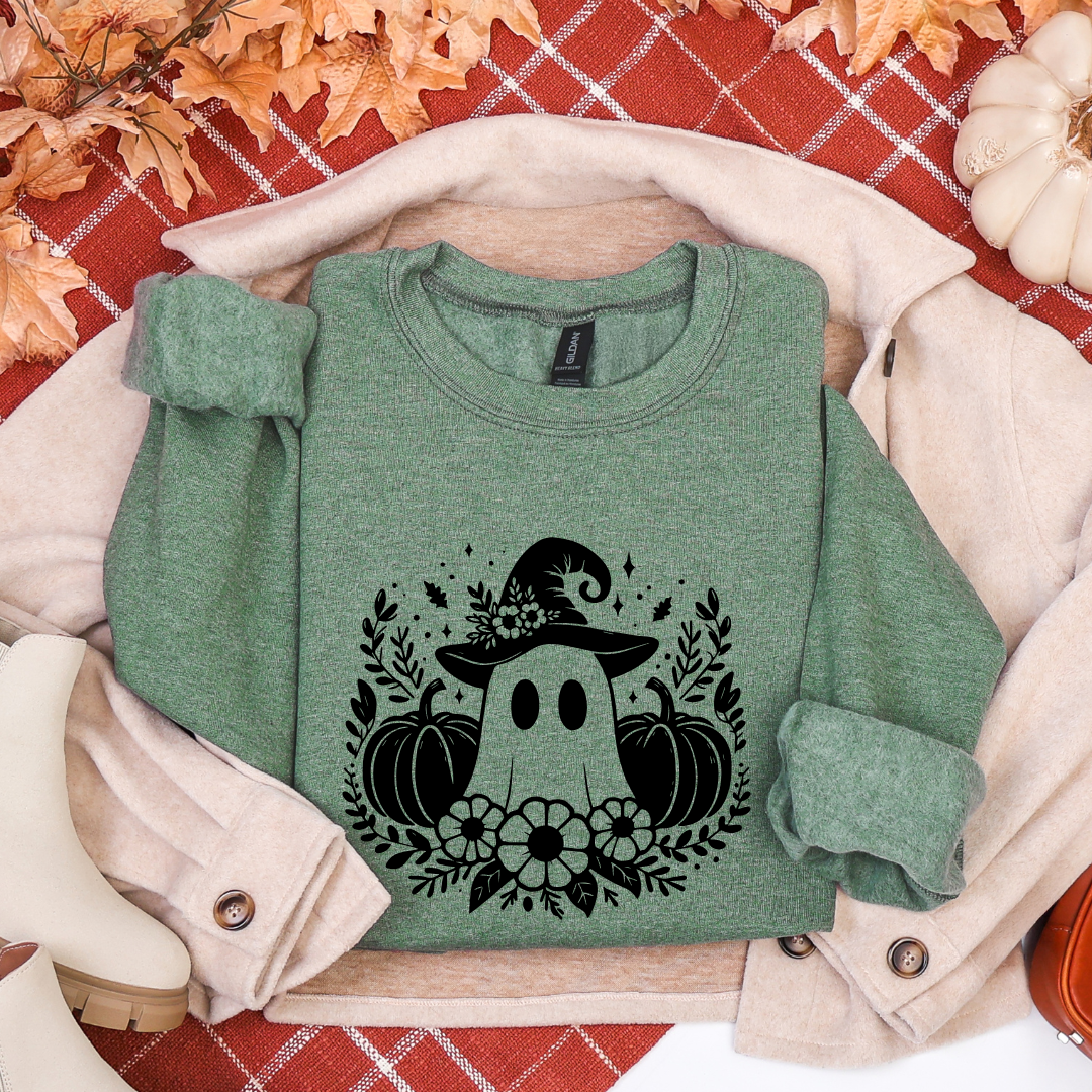 Pumpkin Ghostie Crewnecks