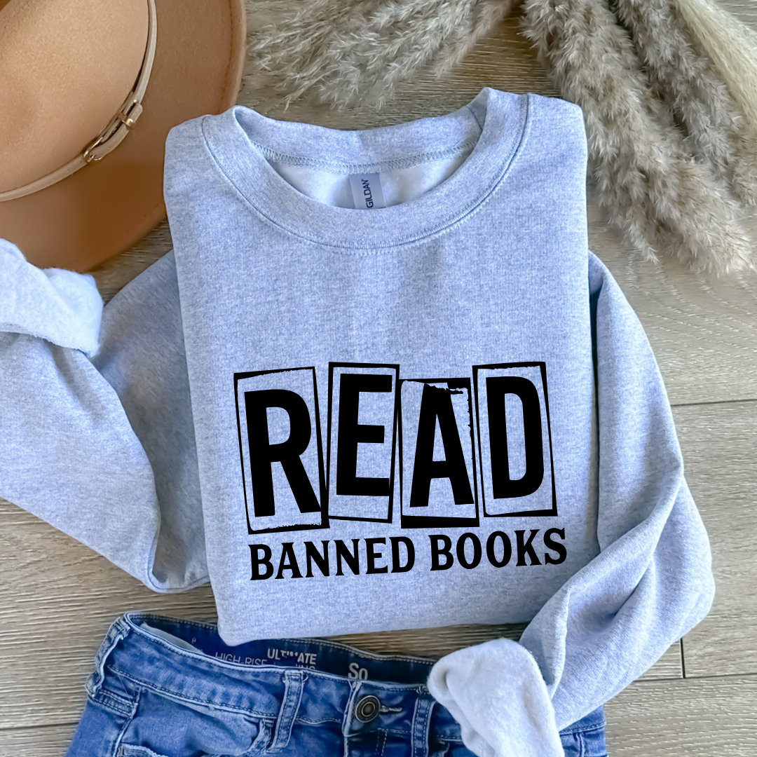 Read Banned Books Crewnecks