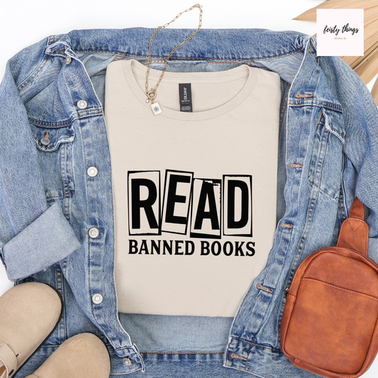 Read Banned Books Tees