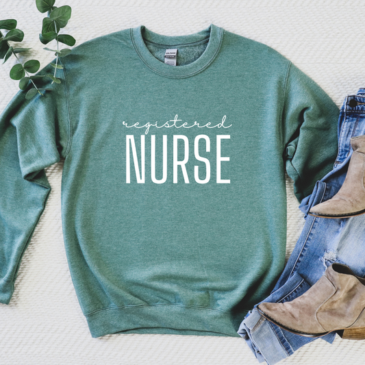 Registered Nurse Crewnecks