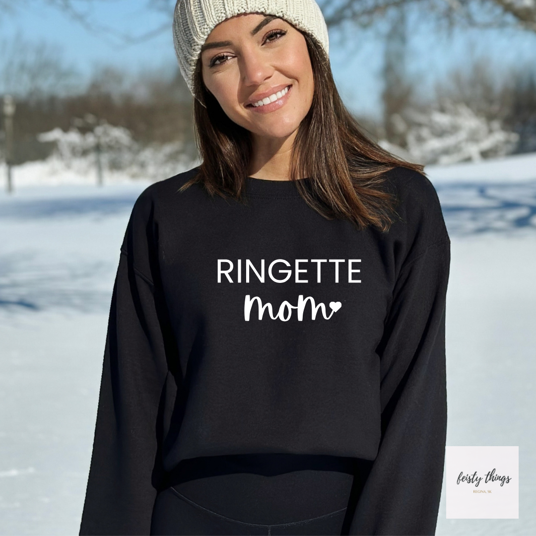 Ringette Mom Crewnecks/Hoodies