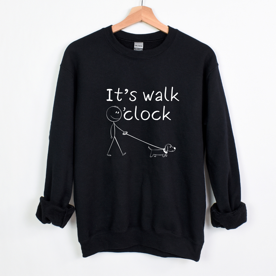 It's Walk O'Clock Crewnecks