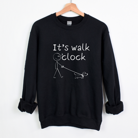 It's Walk O'Clock Crewnecks