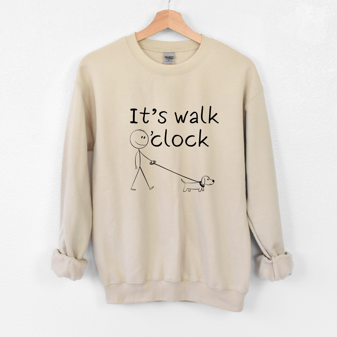 It's Walk O'Clock Crewnecks