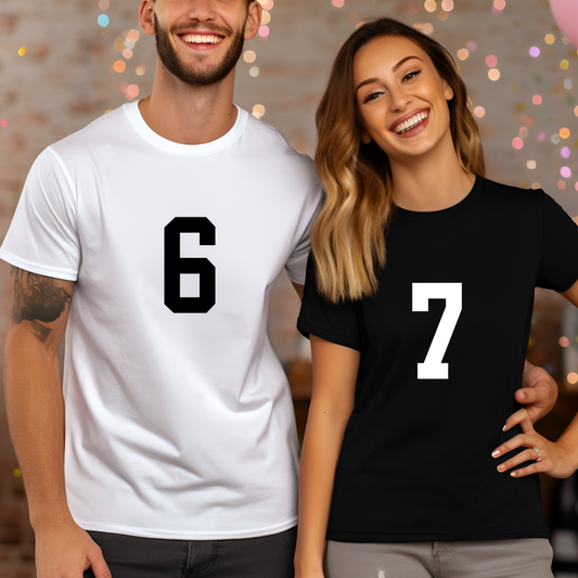 Six Seven 6 7 Halloween Tees Kids + Adults