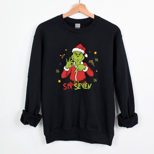 Grinch 6 7 Christmas Tees/Crewnecks Kids/Adults