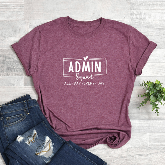 Admin Squad Tees