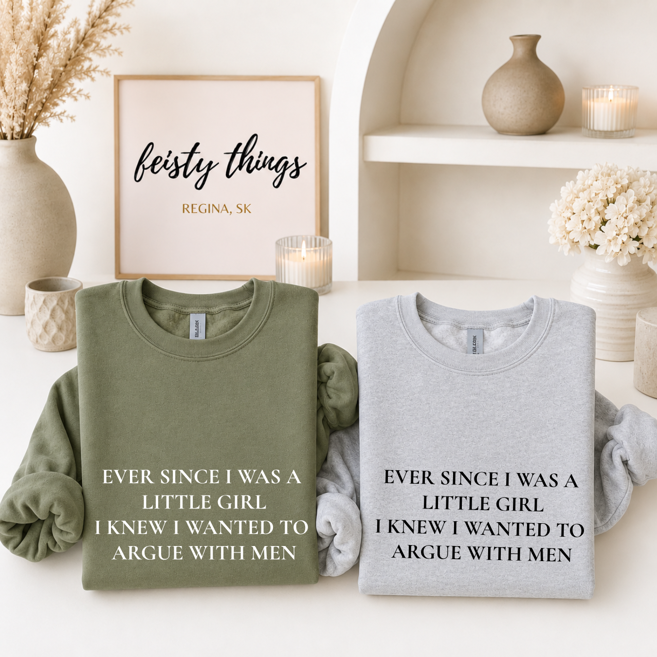 Argue With Men Tees/Crewnecks/Hoodies