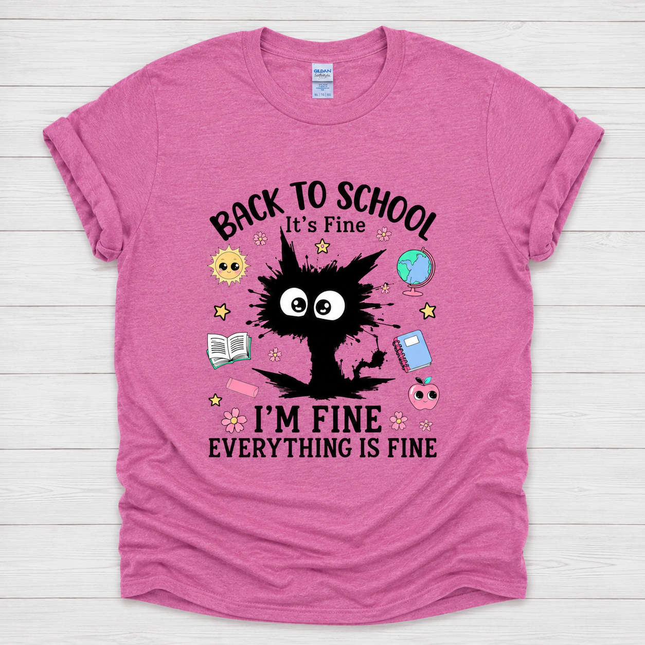 Back to School It's Fine Tee