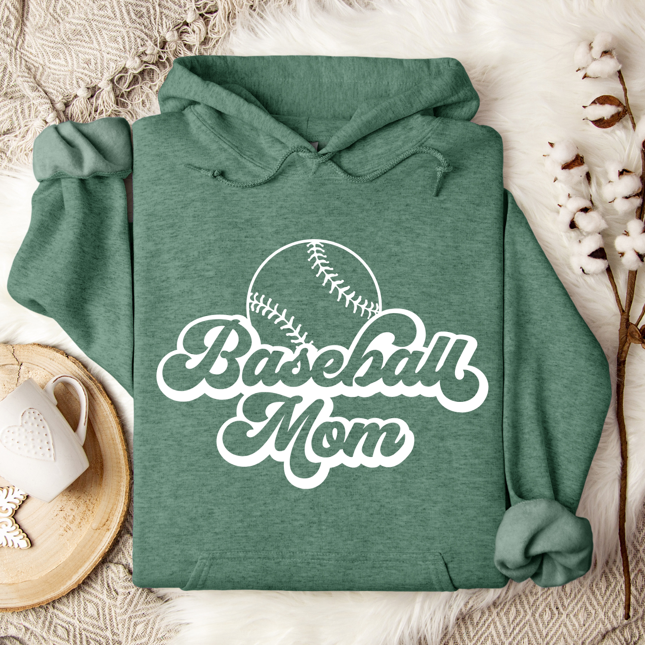 Baseball Mom Hoodies